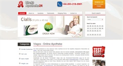 Desktop Screenshot of direkt-apotheke24.com